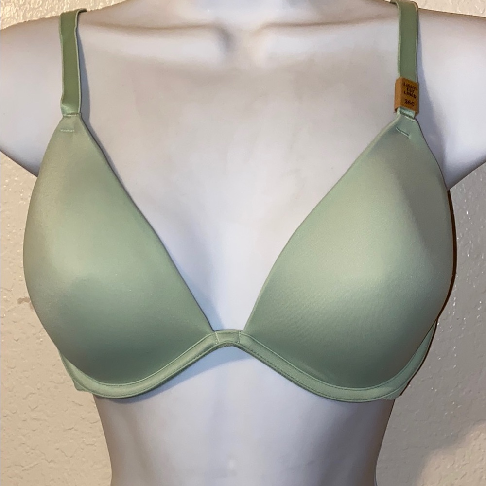 PINK Victoria's Secret Green T-Shirt Bra